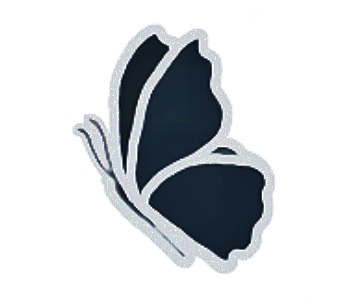 Social Butterfly - Butterfly Sticker