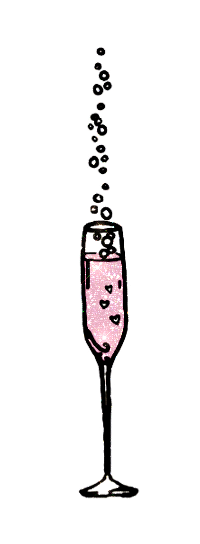 Classy - Champagne Sticker