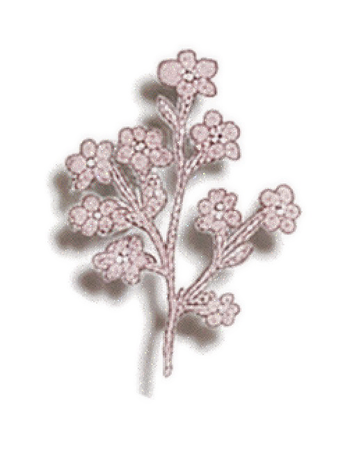 Gratitude - Flower Stem Sticker