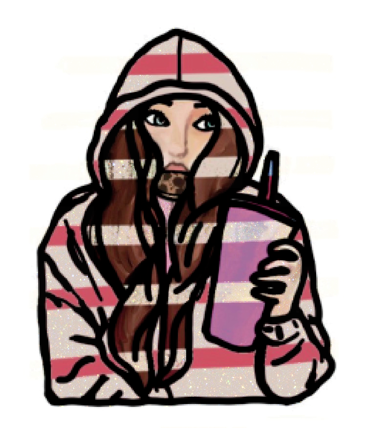 Boundaries - Girl Eating Cookie Sticker