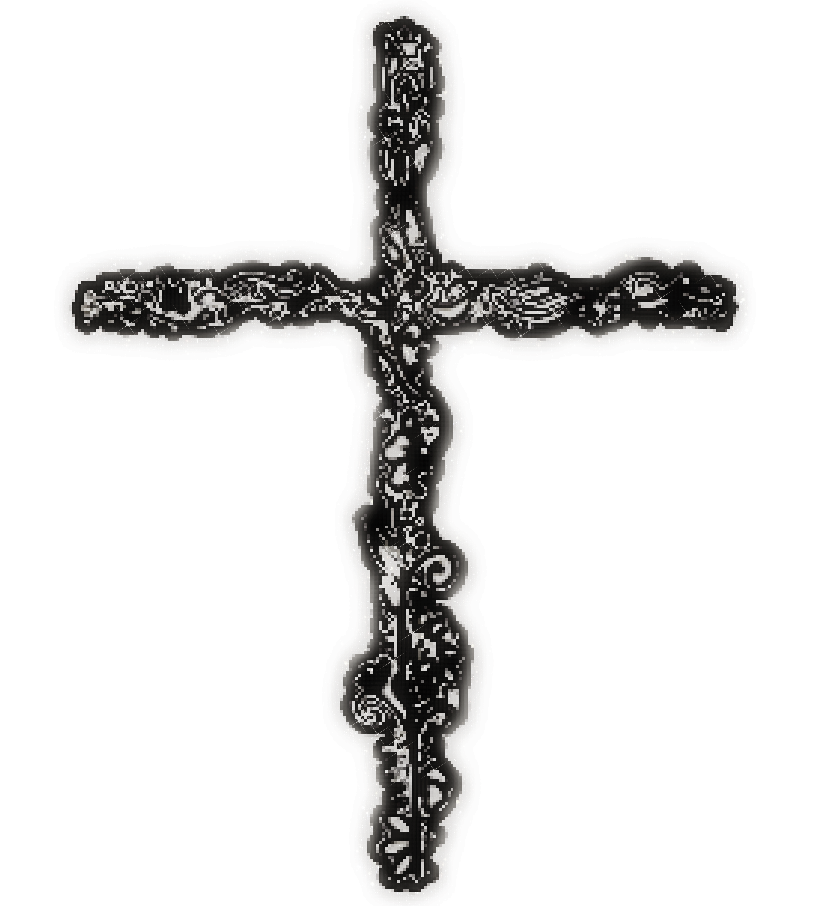 Hopeful - Cross Sticker