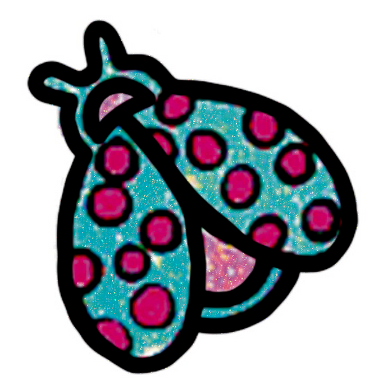 Rain - Ladybug Sticker