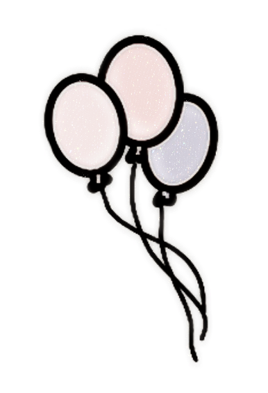 Anticipation - Balloons Sticker