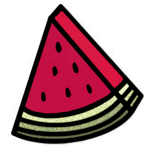 Treat Yourself - Watermelon Slice Sticker