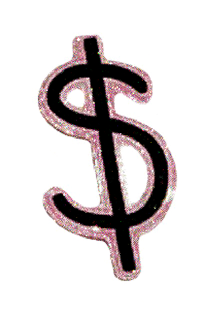 Money-Magnet - Dollar Sign Sticker