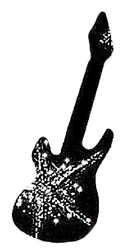 Passion - Electric Guitar Sticker