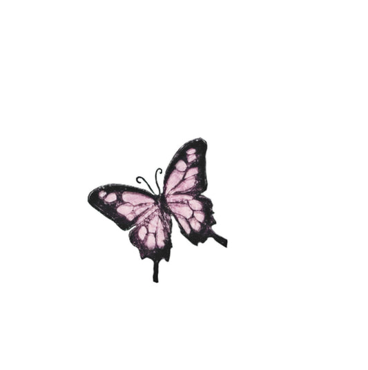 Pink Butterfly - Temporary Tattoo