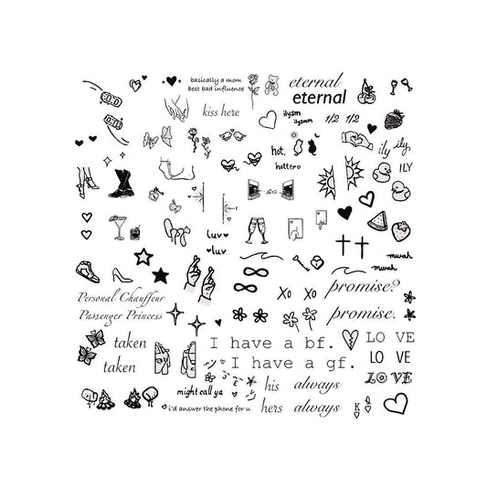 Couples - Temporary Tattoos