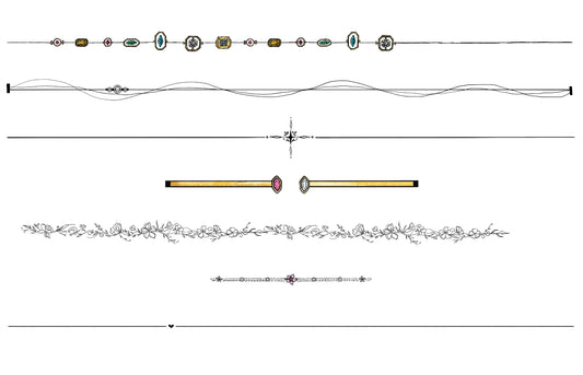 Bracelets/Anklets - Temporary Tattoos