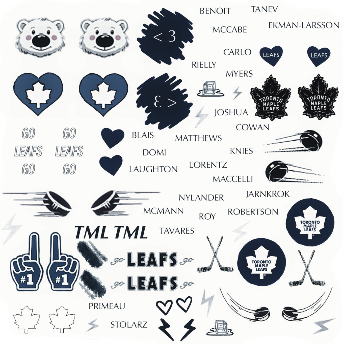 TML (Option 2) - Temporary Tattoos
