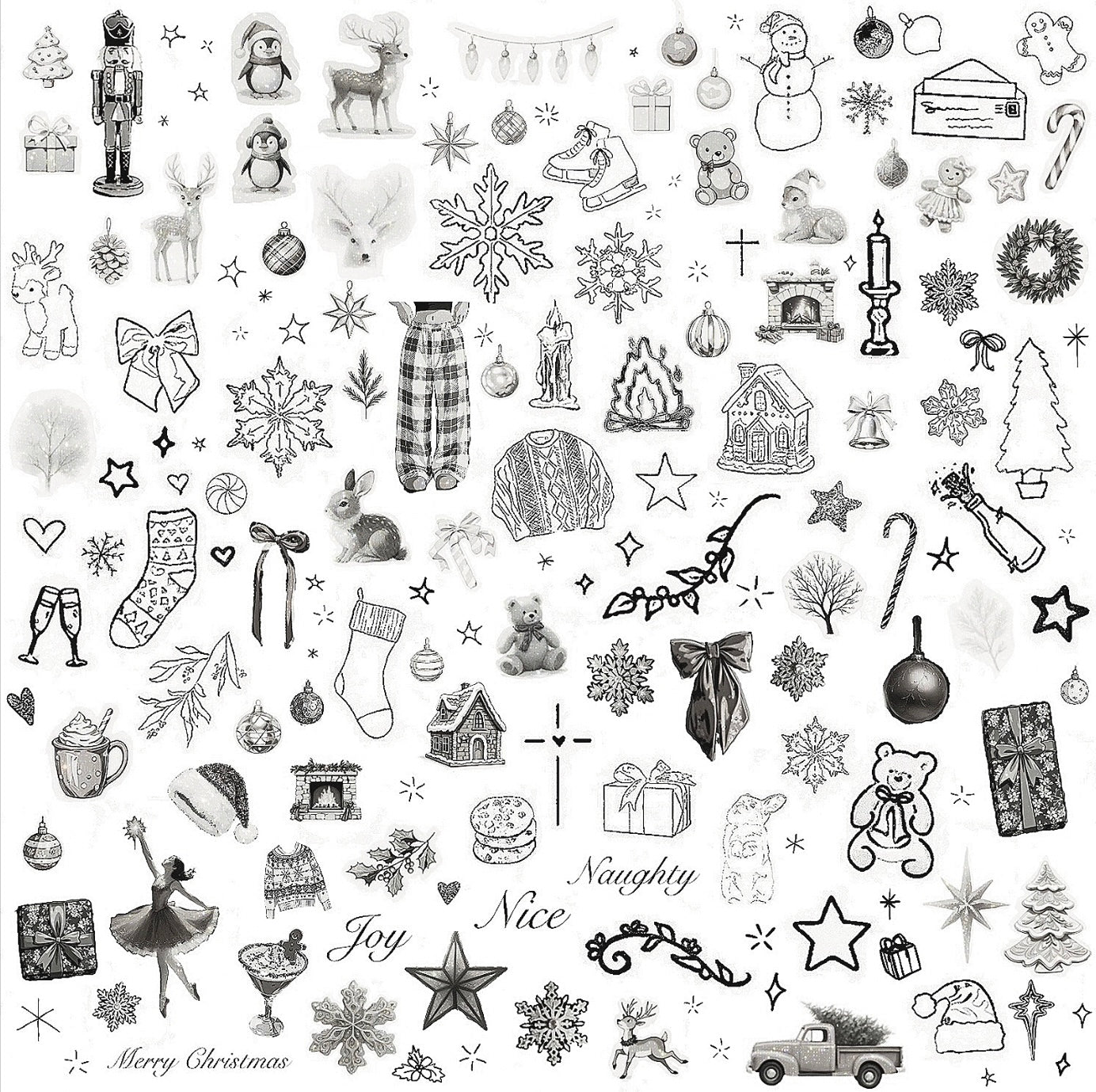 Christmas - Temporary Tattoos